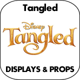 Tangled Cardboard Cutout Standup Props