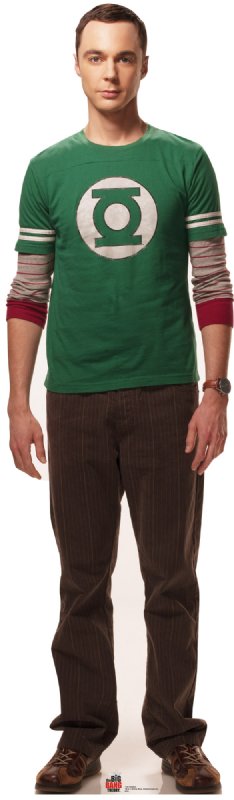 Sheldon - The Big Bang Theory Cardboard Cutout Standup Prop