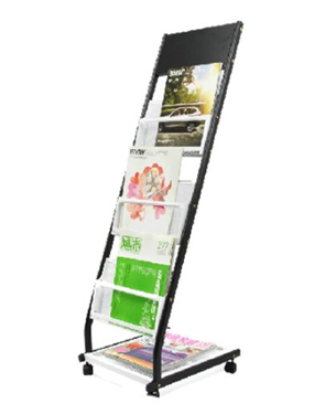 Iron Literature Display Rack -Style R