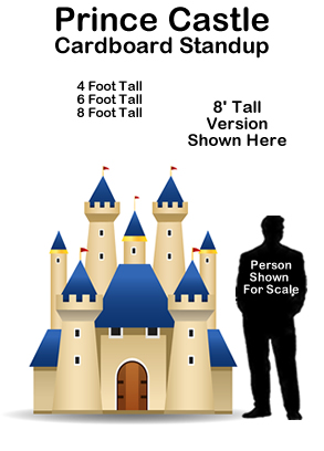 Prince Castle Cardboard Cutout Standup Prop