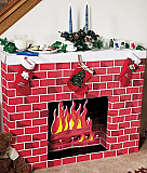 Nostalgic Fireplace 3D Cardboard Kit