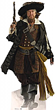 Captain Barbossa Cardboard Standee